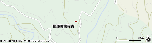 高知県香美市物部町楮佐古414周辺の地図