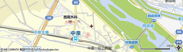 福岡県直方市中泉370周辺の地図