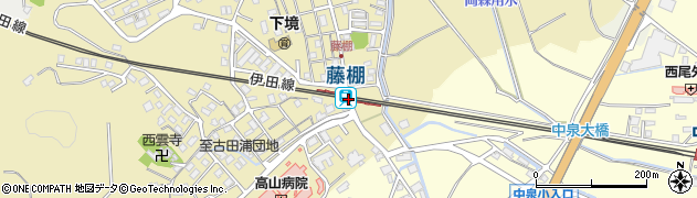 福岡県直方市周辺の地図