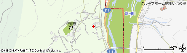 和歌山県西牟婁郡上富田町下鮎川492-11周辺の地図