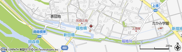 福岡県直方市上境1708周辺の地図