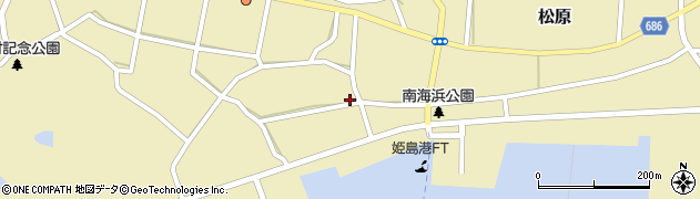 大分県東国東郡姫島村2055周辺の地図
