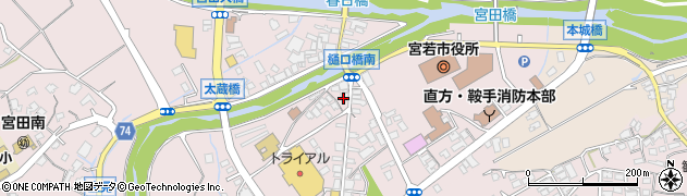 西日本シティ銀行宮田支店 ＡＴＭ周辺の地図