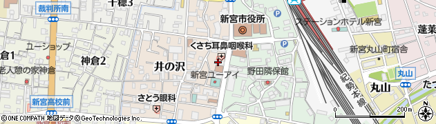 株式会社熊野新聞社　記者室周辺の地図