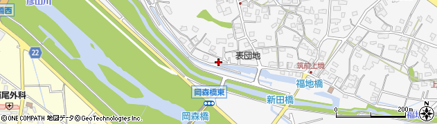 福岡県直方市上境1531周辺の地図