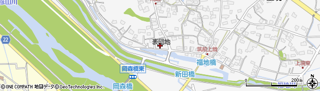 福岡県直方市上境1359周辺の地図