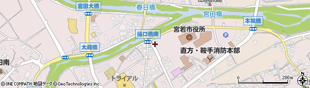 福岡銀行宮田支店周辺の地図