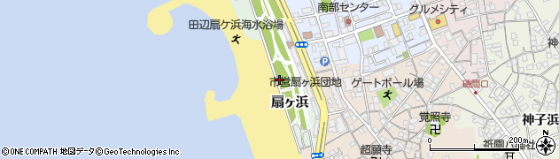 和歌山県田辺市扇ヶ浜2周辺の地図