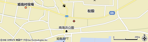 大分県東国東郡姫島村2134周辺の地図
