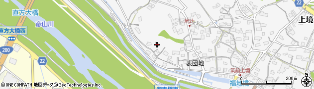 福岡県直方市上境1305周辺の地図