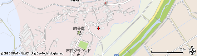 福岡県宮若市高野477周辺の地図