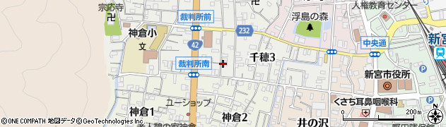 株式会社かわばた新宮営業所周辺の地図