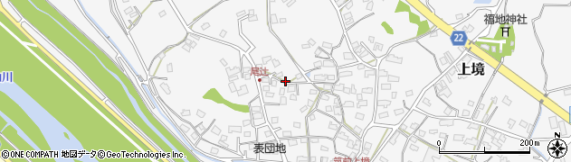 福岡県直方市上境1438周辺の地図