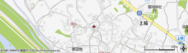 福岡県直方市上境1703周辺の地図