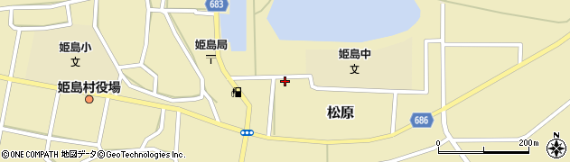 大分県東国東郡姫島村2104周辺の地図