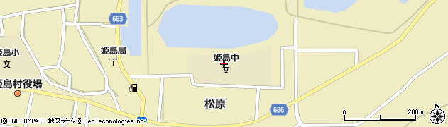 姫島村立姫島中学校周辺の地図