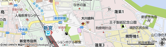 オークワ新宮駅前店周辺の地図