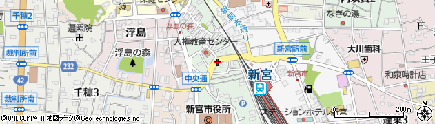 和歌山県新宮市春日周辺の地図