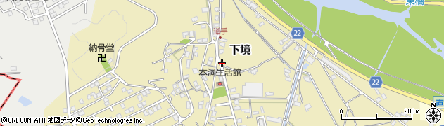 福岡県直方市下境3812周辺の地図