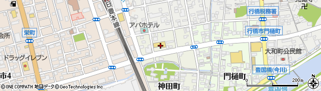 セブンイレブン行橋神田町店周辺の地図