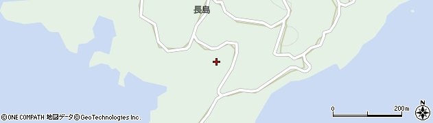 長崎県壱岐市郷ノ浦町長島周辺の地図