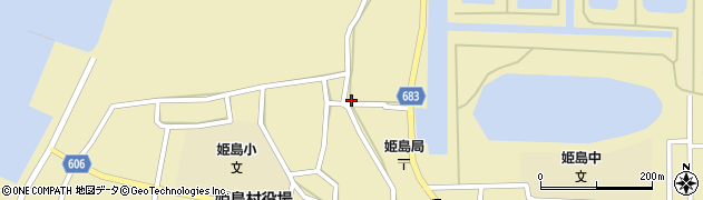 大分県東国東郡姫島村1442周辺の地図