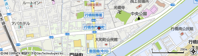 [葬儀場]行橋中央会館周辺の地図