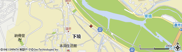 福岡県直方市下境3760周辺の地図