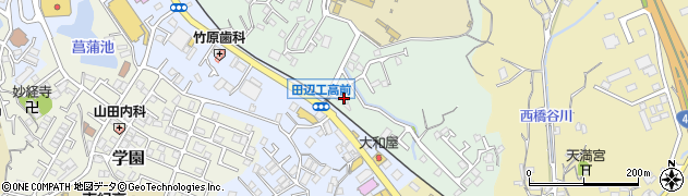 中田自動車周辺の地図