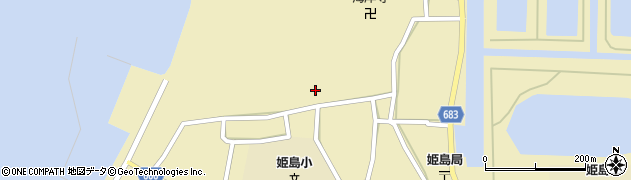 大分県東国東郡姫島村1237周辺の地図