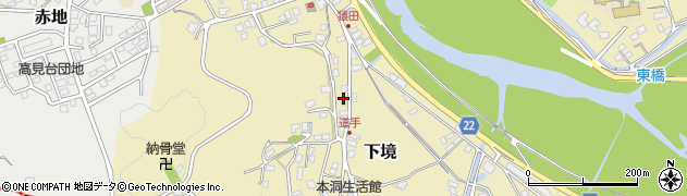 福岡県直方市下境4181周辺の地図