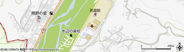 田辺市立大塔中学校周辺の地図