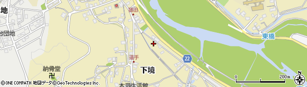 福岡県直方市下境3788周辺の地図