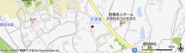 福岡県直方市上境1639周辺の地図