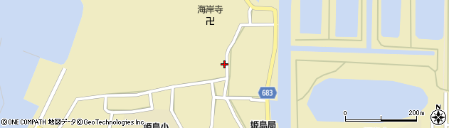 大分県東国東郡姫島村1281周辺の地図