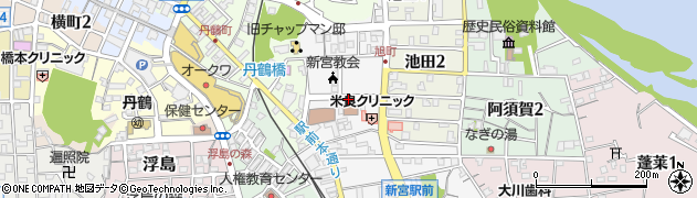 和歌山県新宮市伊佐田町2丁目周辺の地図