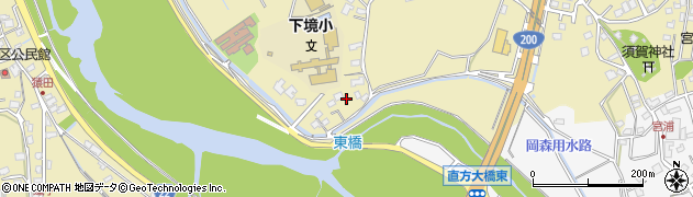 福岡県直方市下境1777周辺の地図