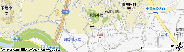 福岡県直方市下境1248周辺の地図