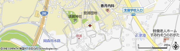 福岡県直方市下境1207周辺の地図