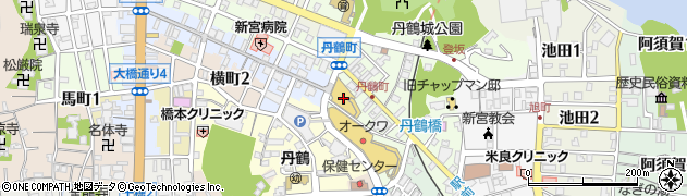 ＴＳＵＴＡＹＡ　ＷＡＹ新宮仲之町店周辺の地図