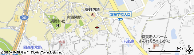 福岡県直方市下境1185周辺の地図