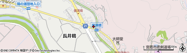 篠田表具店周辺の地図