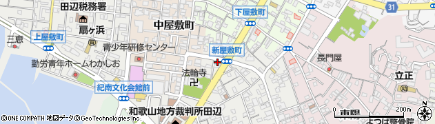 田辺キックボクシング極蹴会周辺の地図