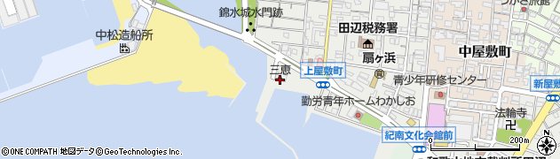 ビジネスホテル三恵周辺の地図