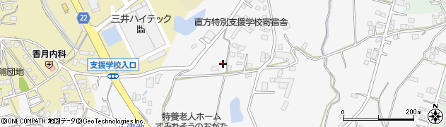 福岡県直方市上境2705周辺の地図