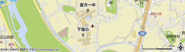 福岡県直方市下境1720周辺の地図