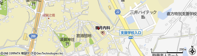福岡県直方市下境1147周辺の地図