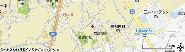 福岡県直方市下境1230周辺の地図