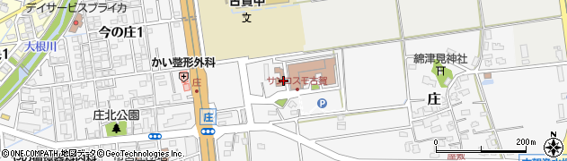 古賀市役所　いきいきセンターゆい周辺の地図