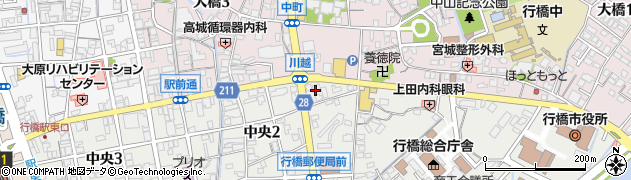 九州補聴器センター行橋店周辺の地図
